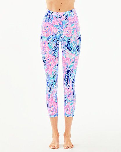 Lilly Pulitzer UPF 50+ Luxletic 24" High Rise Weekender Midi Legging | Lilly Pulitzer