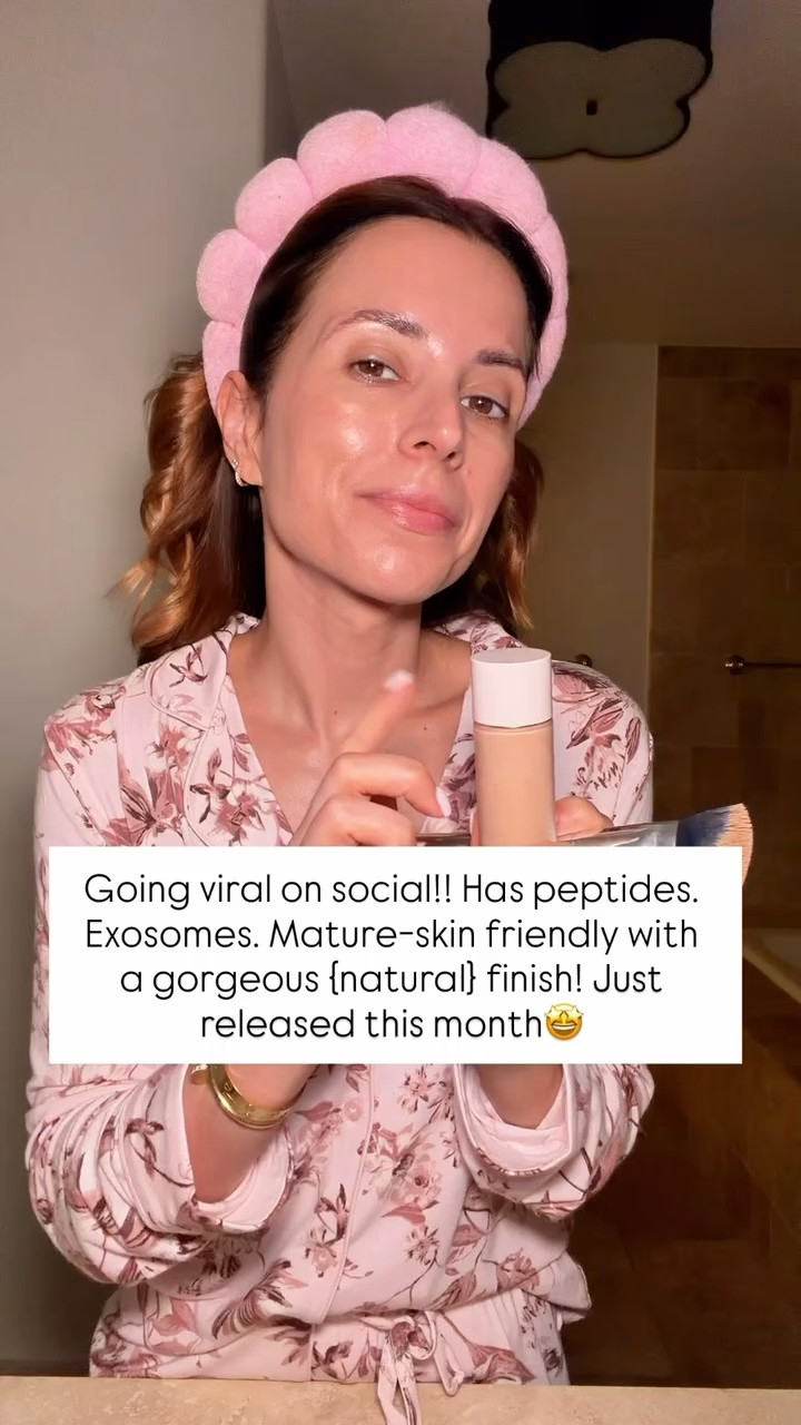 Going viral on social media! This is the new Westman Atelier Suprême Bio-Complex Liquid Foundation. It has exosomes and peptides. It blurs and smooths! Mature-skin friendly and won’t settle into fine-lines. It wears beautifully all day!

#LTKmorningroutine #LTKselfcare #LTKBeauty