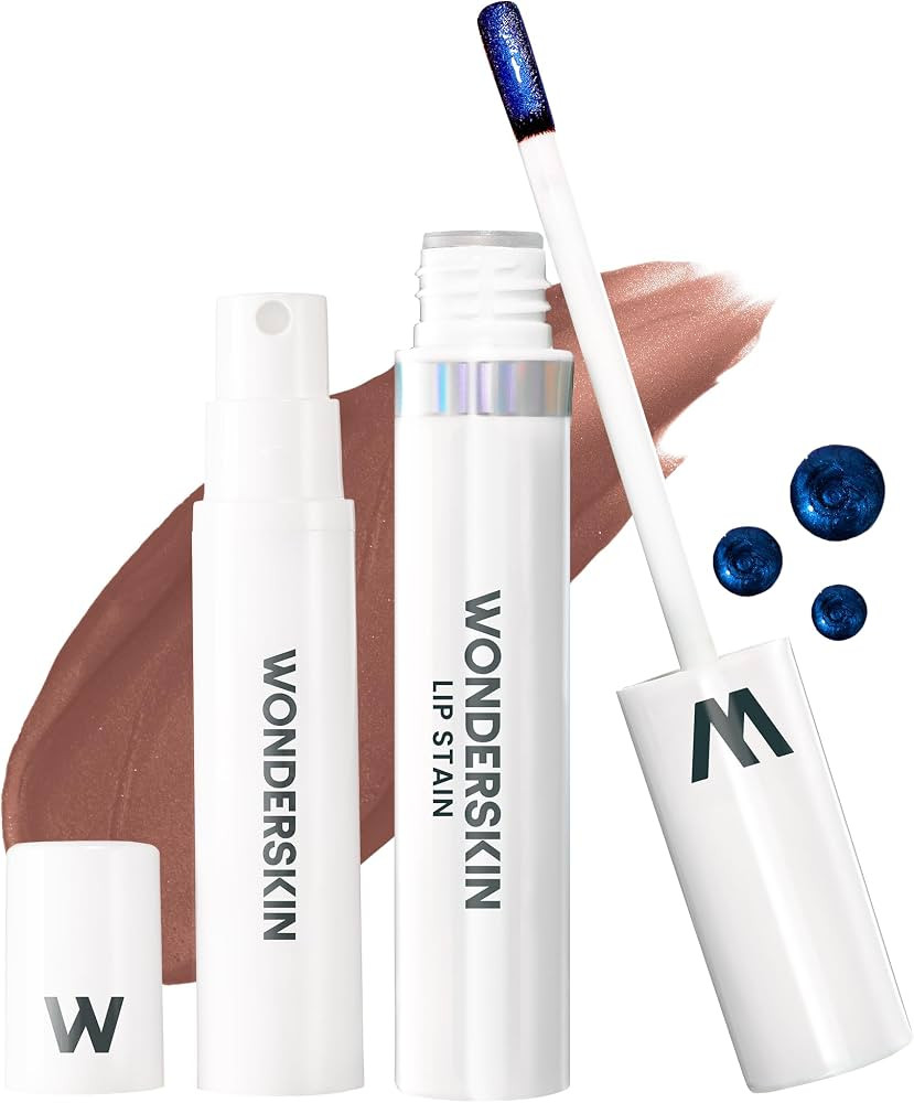 Wonderskin Wonder Blading All Day Lip Stain Peel Off and Reveal Kit - Long Lasting, Waterproof Br... | Amazon (US)
