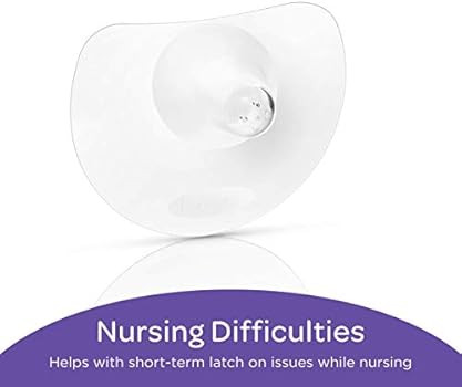 Lansinoh Nipple Shield for Breastfeeding, 2ct 24 Milimeter | Amazon (US)
