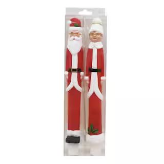 10" Mr. & Mrs Claus Unscented Taper Candles, 2ct. by Ashland® | Michaels Stores