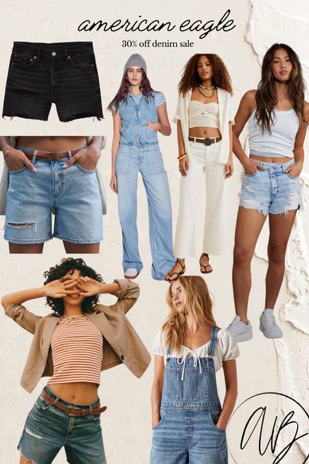 American Eagle 30% off denim sale!

Summer shorts 
Jean shorts 
Trendy jeans 

#LTKSeasonal #LTKfindsunder50 #LTKsalealert