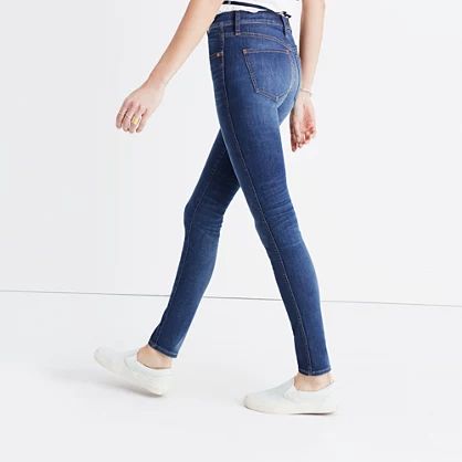 Taller 9" High-Rise Skinny Jeans in Polly Wash | Madewell