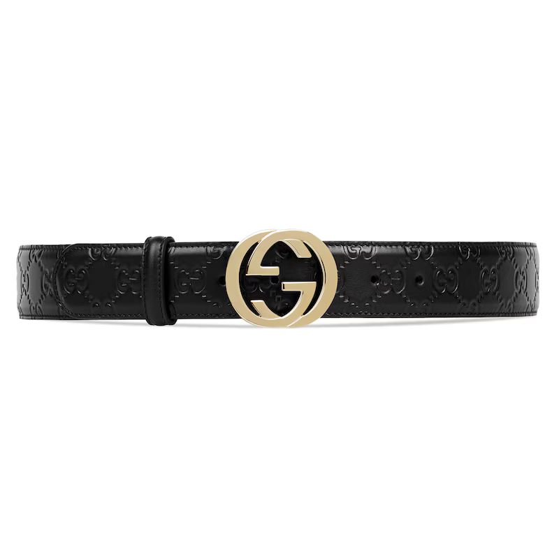 Gucci Signature leather belt | Gucci (US)