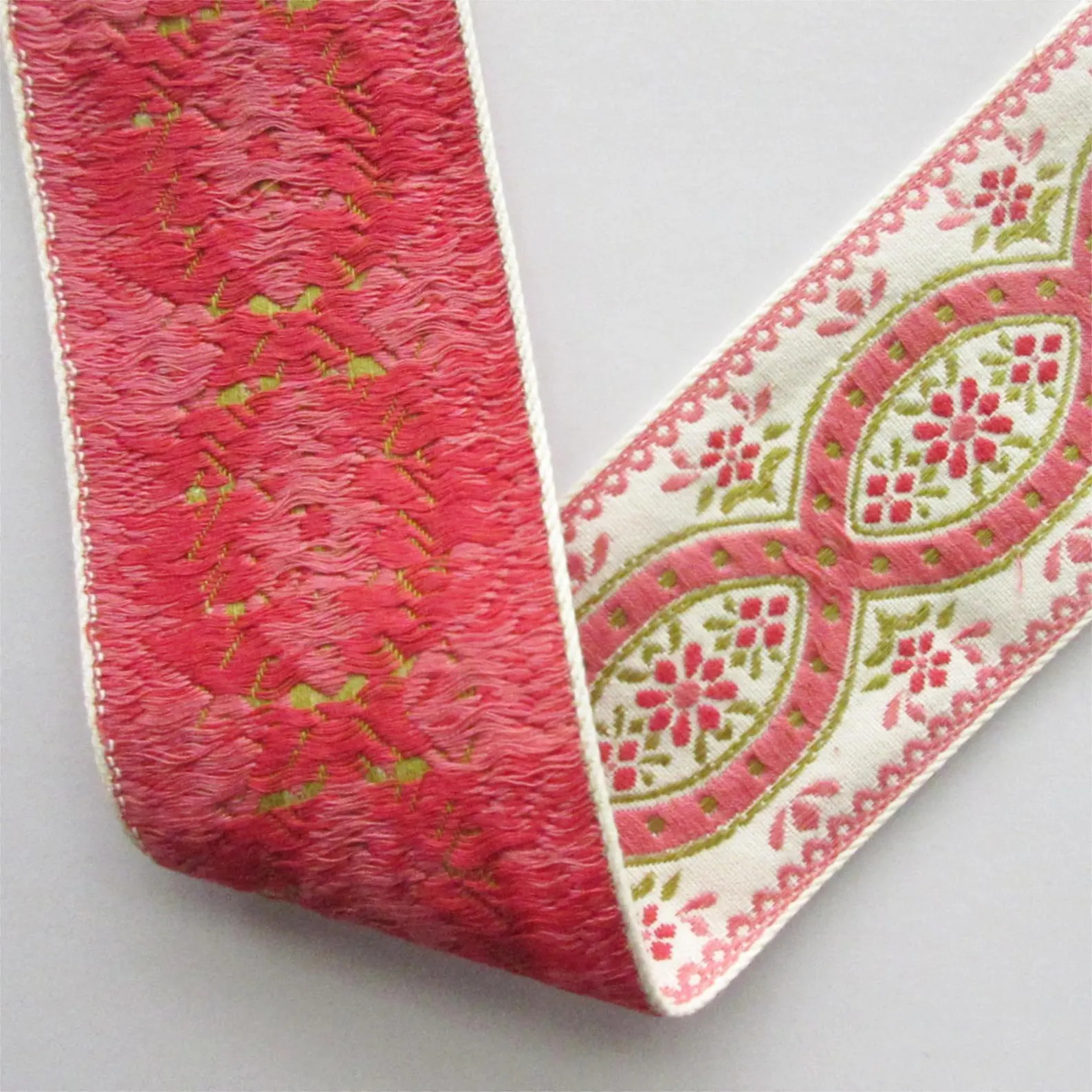 2 Yards Germany Jacquard 60mm Sewing Ribbon 2-1/2" Wide Traditional Folk Costume Dirndl Trim Germ... | Etsy (US)