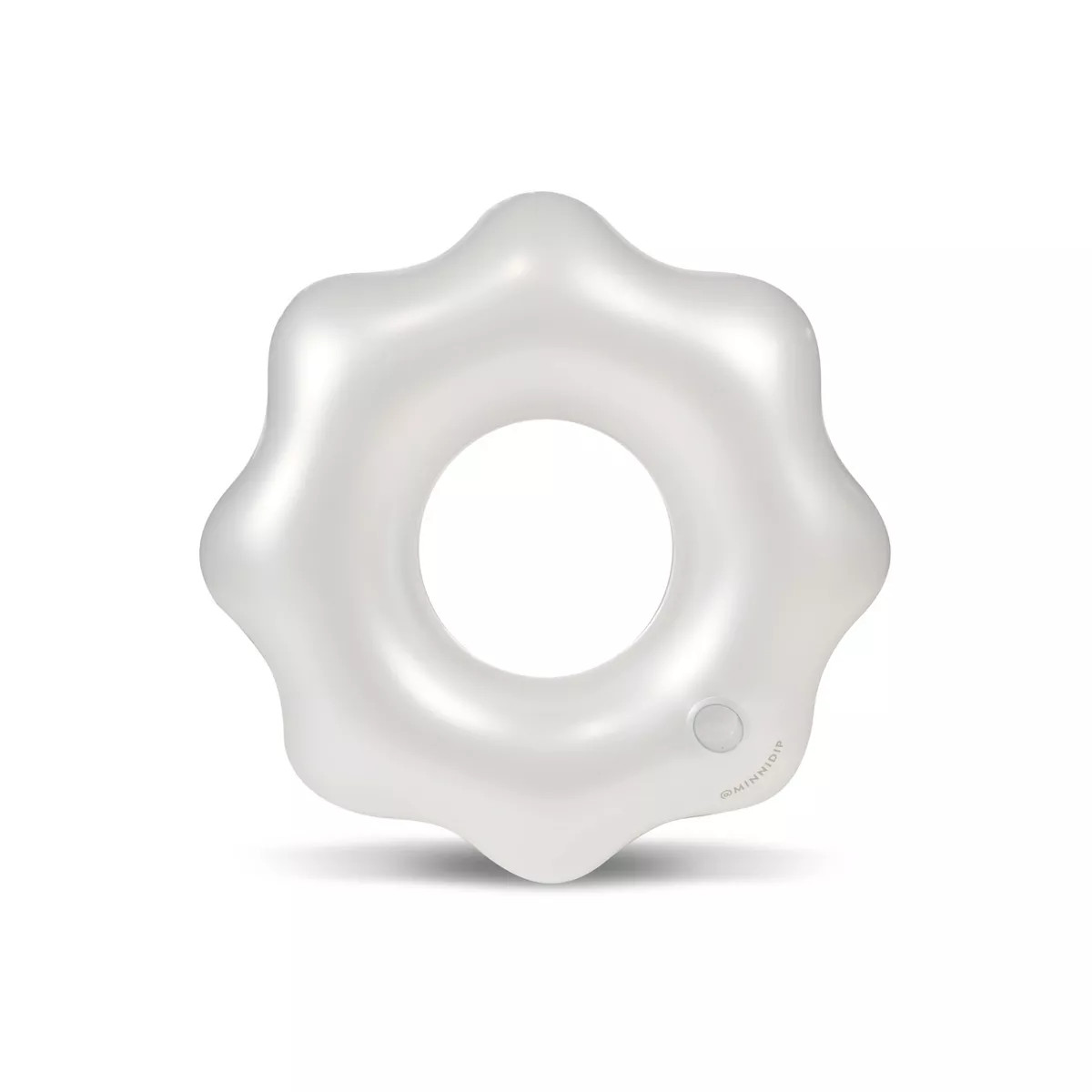 MINNIDIP Exclusive Resort Collection Scalloped Ring Float with Cup Holder Inner Tube | Target