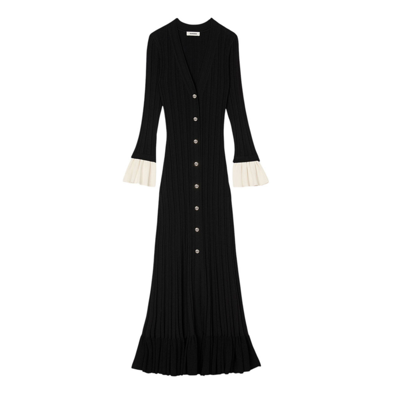 Two-Tone Ribbed Knitted Dress | Brown Thomas (IE)
