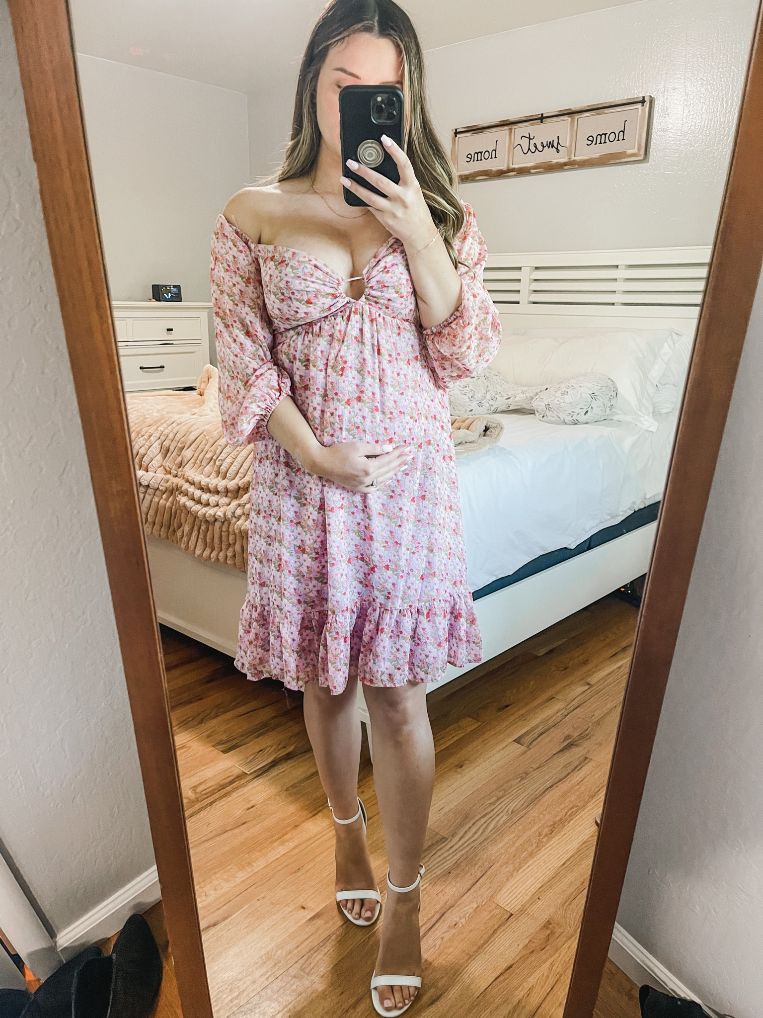 Beautiful spring dress. Bump friendly and very comfortable. On sale now!

#LTKtravel #LTKbump #LTKunder100