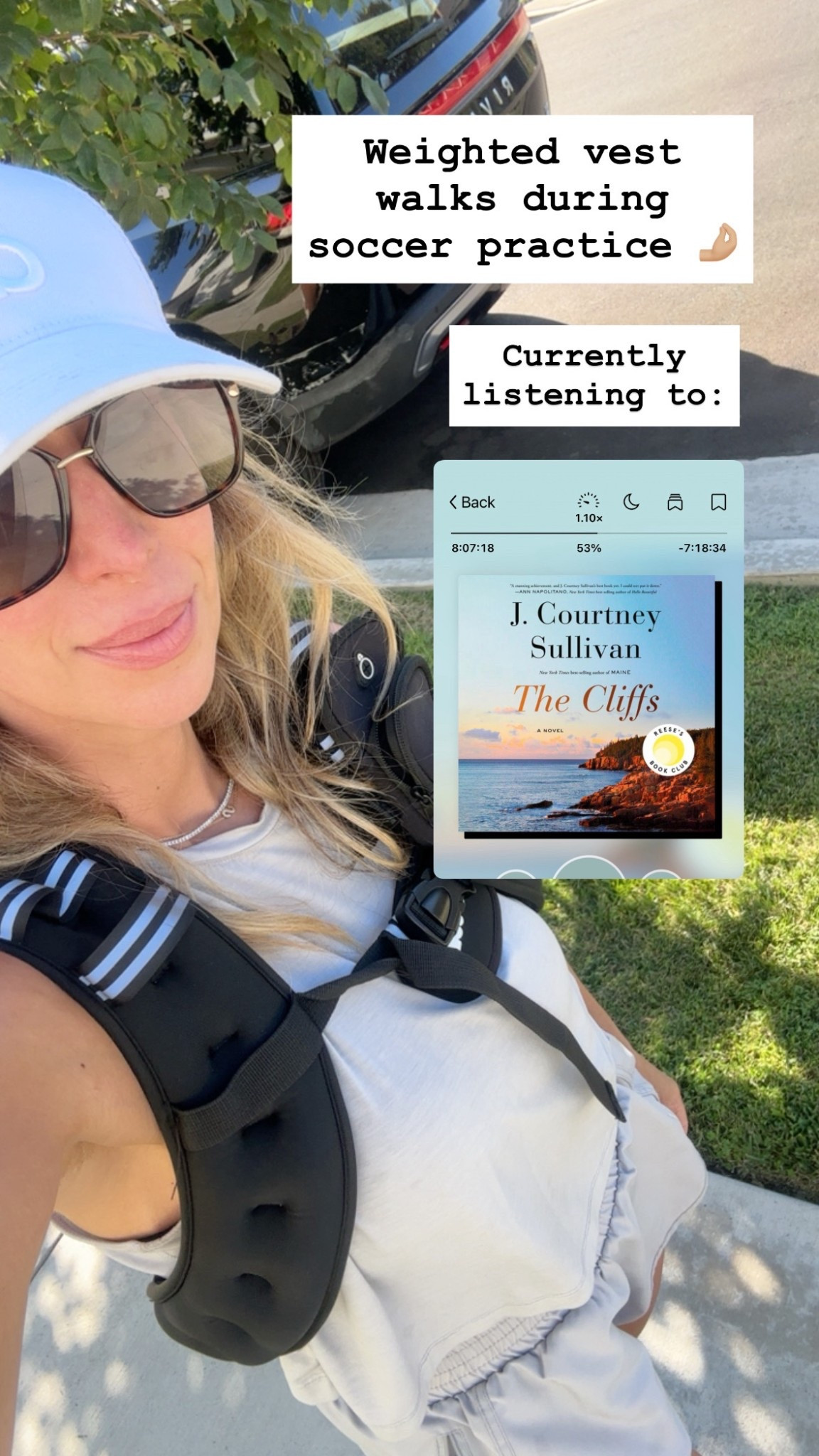 Work out outfit for weighted vest walks so breathable and budget friendly shorts and tank find from Amazon 

#LTKFindsUnder50 #LTKOver40