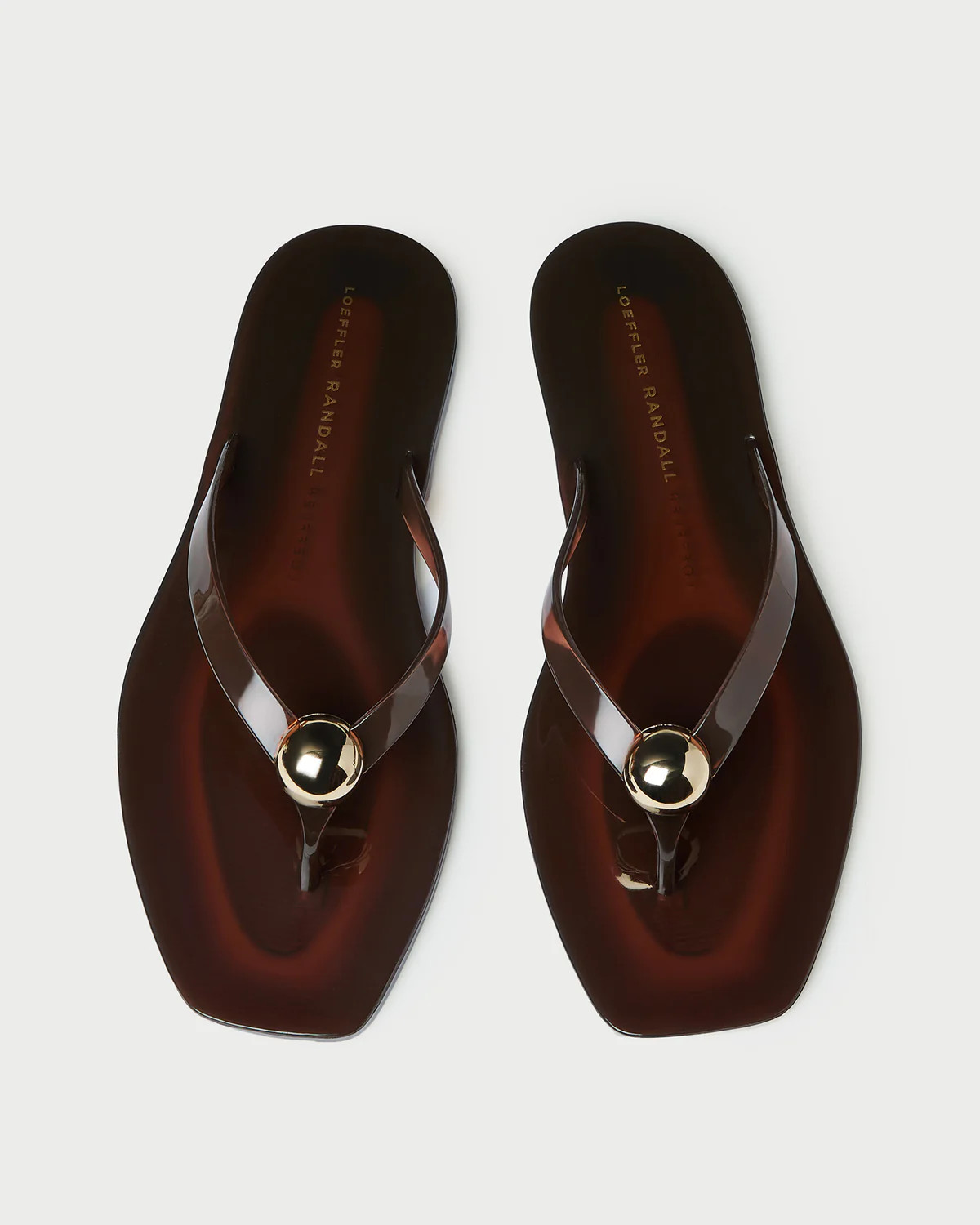 Jovie Brown Jelly Flip Flop | Loeffler Randall