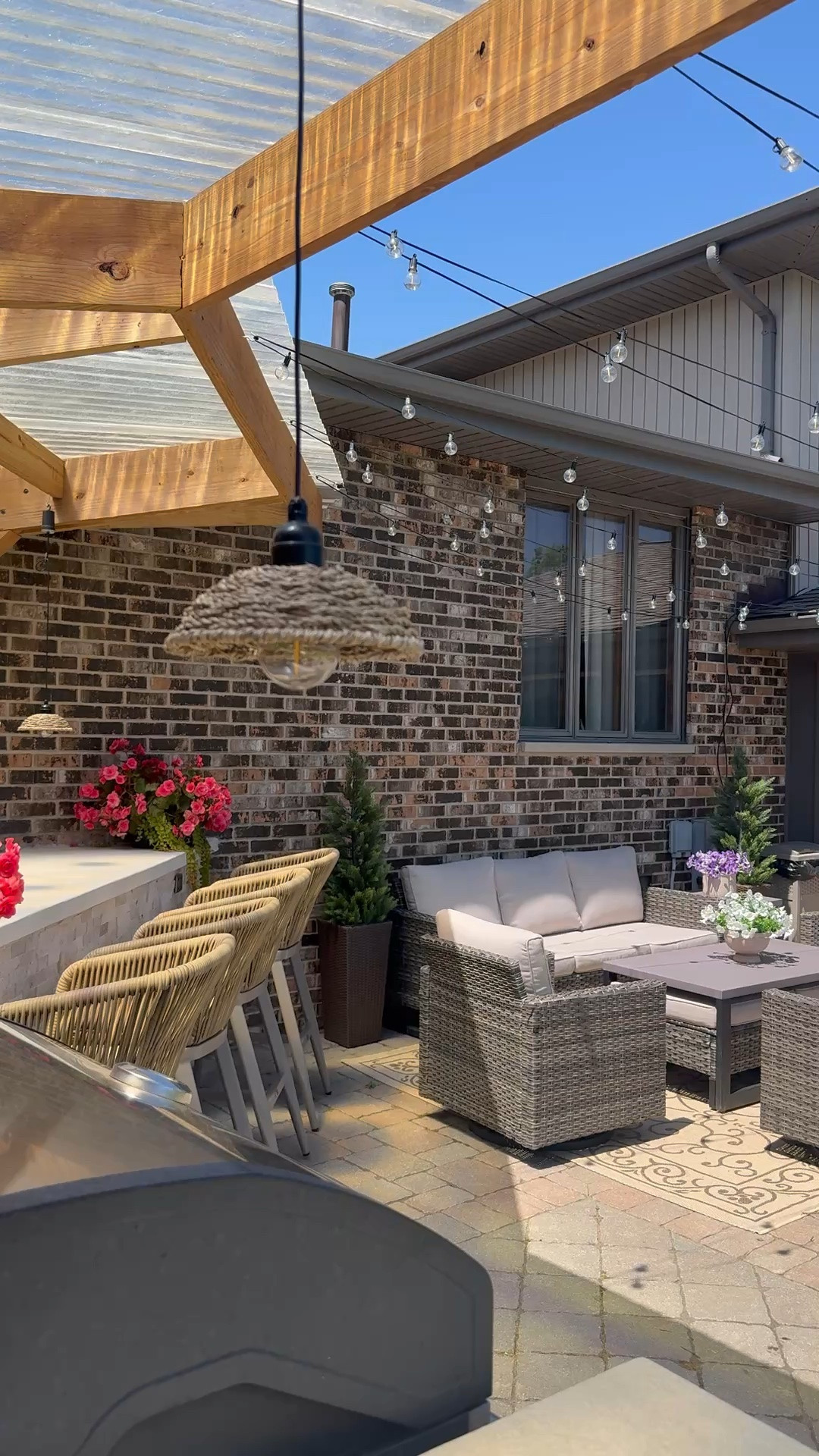 Cozy patio 🤍

#LTKHome #LTKSaleAlert #LTKSeasonal