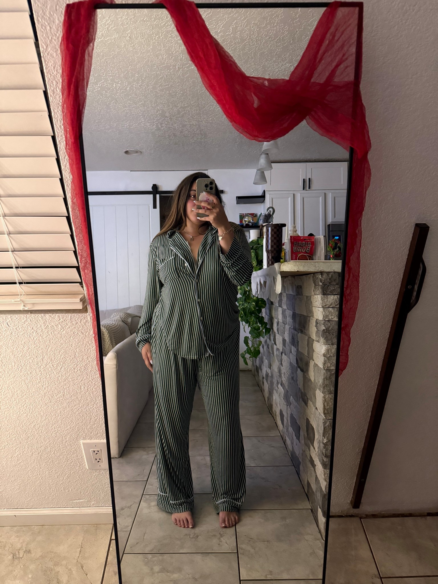 One of my favorite PJ’s !! They are so soft and comfortable!! I am wearing a size large and it is perfect for the oversized look! They have so many fun prints to choose from. 

#LTKmorningroutine #LTKHoliday #LTKSaleAlert