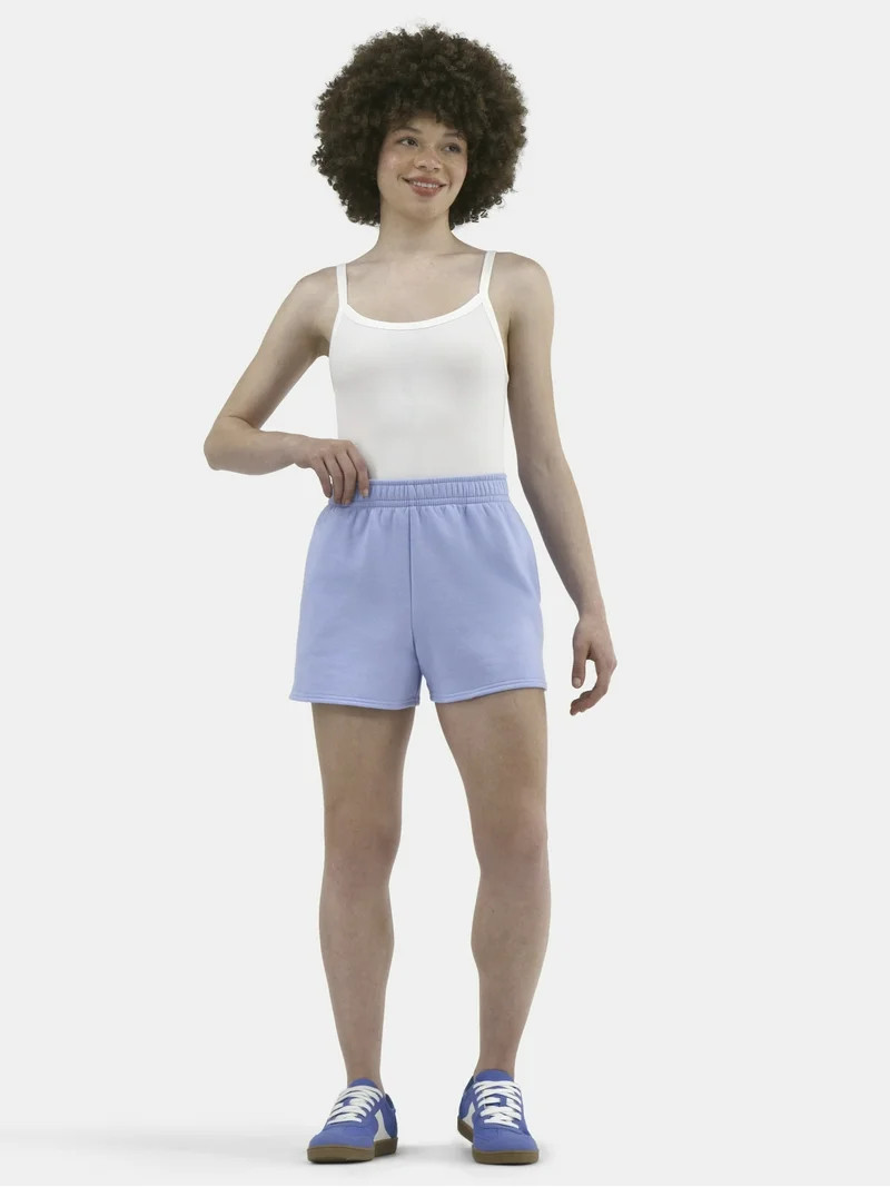 No Boundaries Soft Fleece Shorts, Women's, Sizes XXS-XXL | Walmart (US)