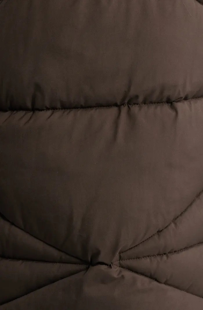 Faux Fur Trim Hooded Quilted Jacket | Nordstrom