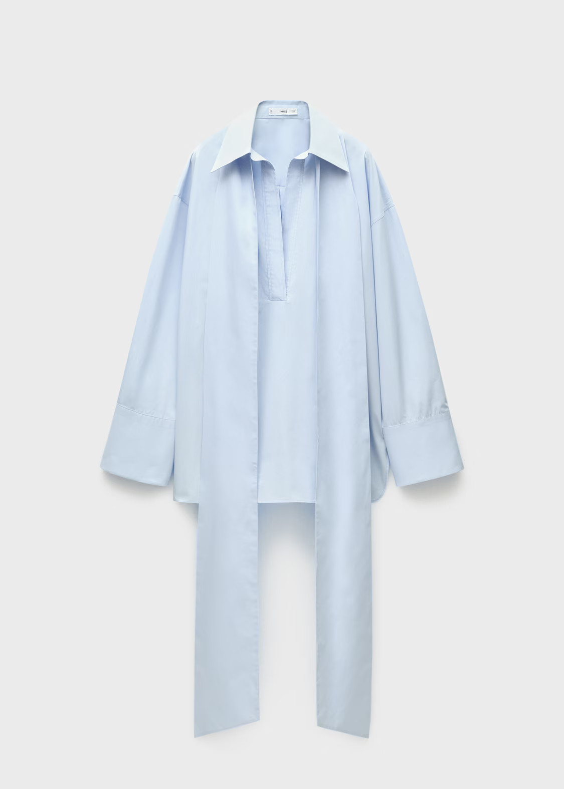 Oversized lace blouse | MANGO (US)