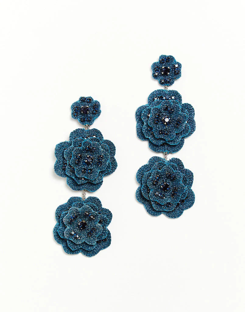 Darcy Floral Drop Earrings | Mestiza New York