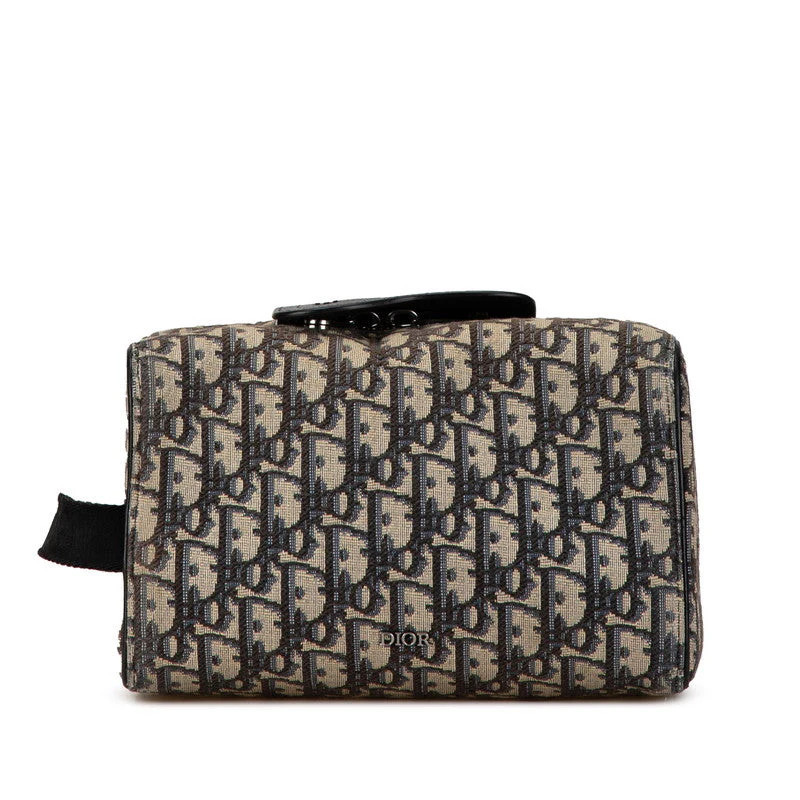 Dior Oblique Canvas Pouch Clutch | Shop Simon