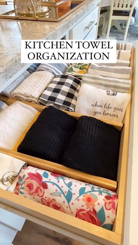 I was able to organize my kitchen towels with this bamboo organizer & love how neat my kitchen towels are. You can shop the organizer below ⬇️


Organizer home decor kitchen towel organizer 

#LTKFind #LTKSeasonal #LTKhome