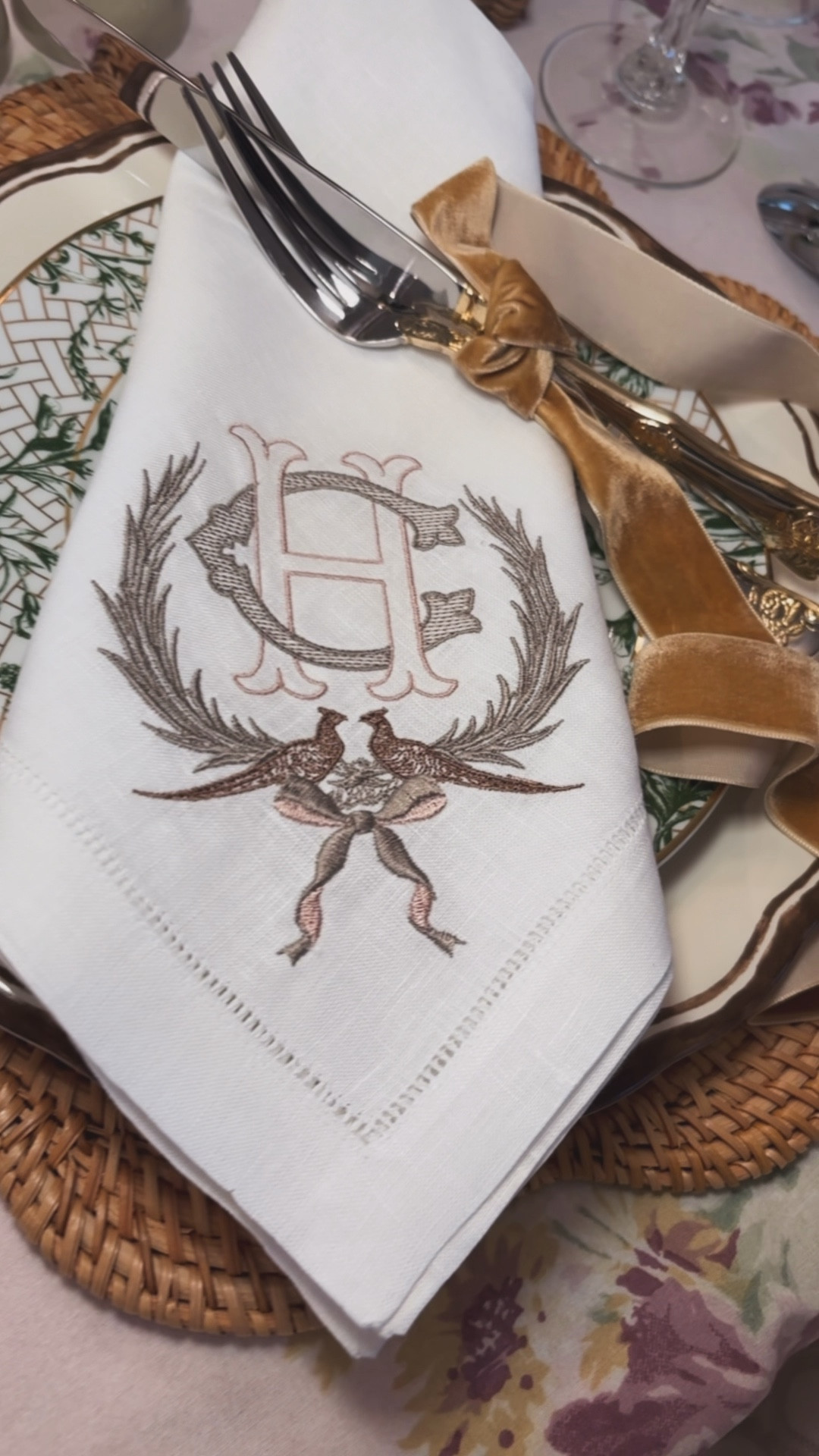 The perfect personalized napkins for the coming holidays. ❤️

#LTKParties #LTKSeasonal #LTKHome