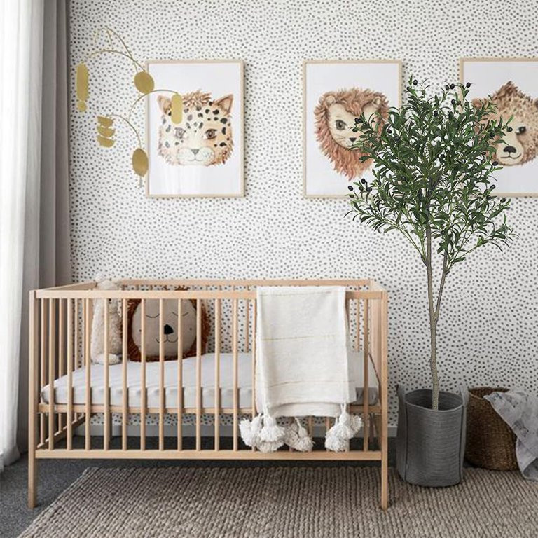 Artificial Olive Tree Plant, 5.25ft 1014 Leaves Faux Plants with Planter for Home Office Living R... | Walmart (US)