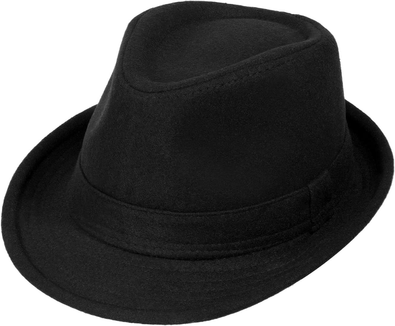 Simplicity Unisex Timelessly Classic Manhattan Fedora Hat | Amazon (US)