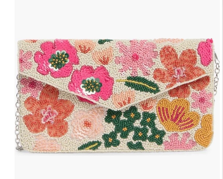 Beaded clutch - regularly $63, on sale!! 


#LTKWedding #floral #floralpurse #floralclutch #clutch #beadedpurse #floralpurse #notdstromrack #weddingguest 

#LTKU #LTKSaleAlert #LTKOver40