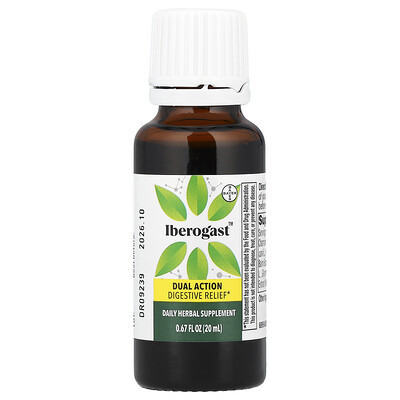 Iberogast, Dual Action Digestive Relief, 0.67 fl oz (20 ml) | iHerb
