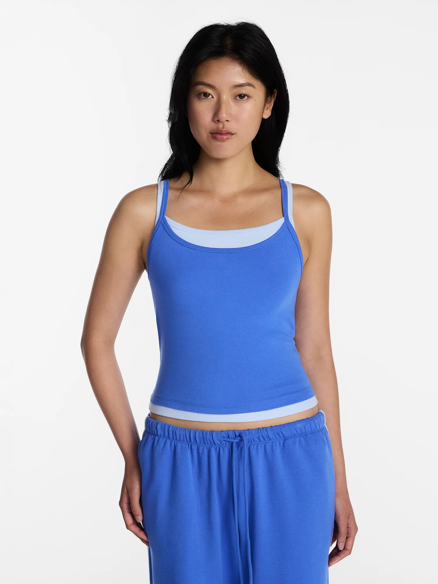No Boundaries Women’s and Women’s Plus Sleepwear Double Cami, Sizes XXS – 3X | Walmart (US)
