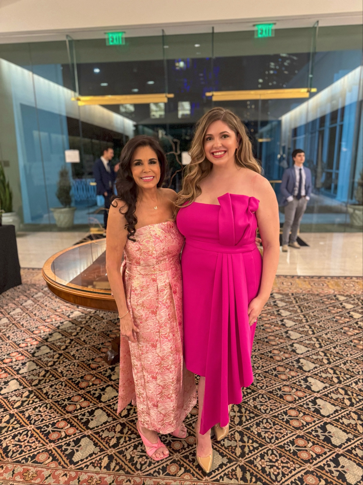 Pink is still very in. My dress is old, but I found some similar looks. My mom’s dress is new. 

#LTKplussize #LTKover40 #LTKwedding