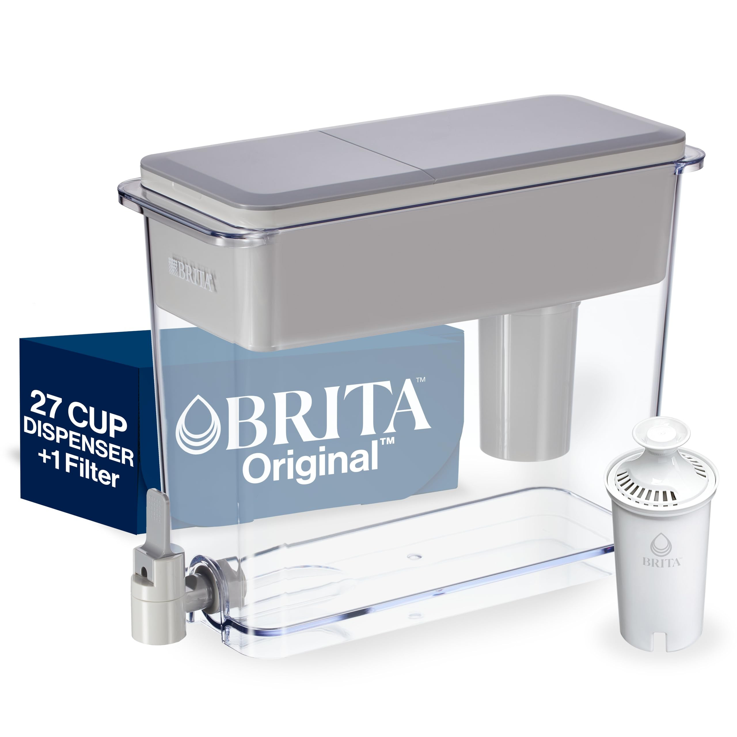 Brita UltraMax Large Water Dispenser With Standard Filter, BPA-Free, Reduces Copper, Cadmium and ... | Amazon (US)