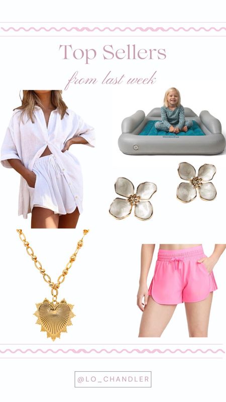 Top sellers from last week!! So many must haves for summer!!!



Best sellers
Travel essentials 
Swim coverup 
Athletic shorts
Heart necklace 
Summer accessories 

#LTKstyletip #LTKfindsunder50 #LTKkids