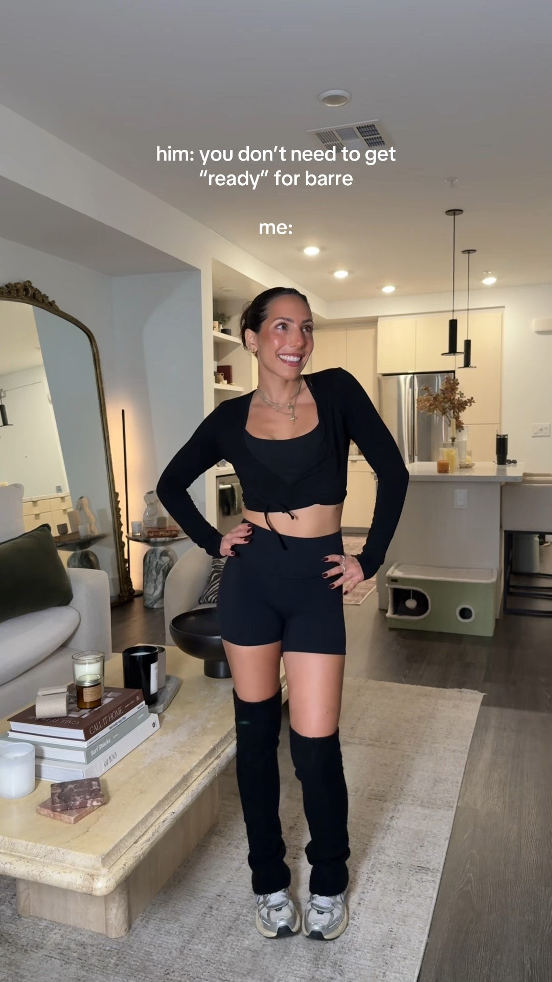 It’s more fun though 🩰 what I wore to a ballet barre class 

#LTKfitnessgoals #LTKootd #LTKActive