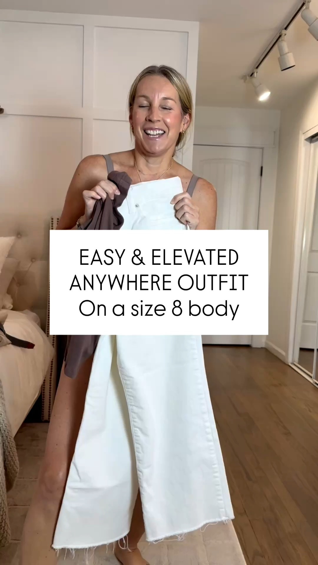 Love the simple elevation. 
29 classic jeans and M tank.

#LTKootd #LTKgrwm #LTKPetite
