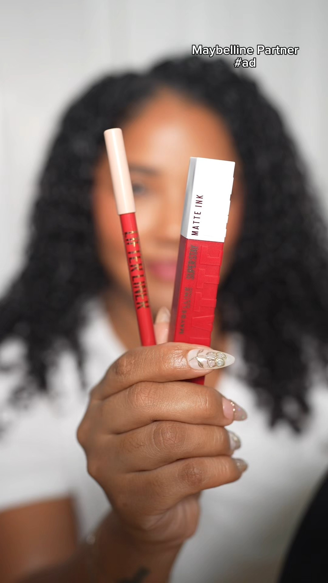 #ad #MaybellinePartner Winged eyeliner and a bold red lip is such a classic look for the Holidays! I used @maybelline Matte Ink Liquid lipstick with the Lifter gloss. 

I linked everything used in my LTK Storefront @shop.ltk #liketkit 
@target @targetstyle #TargetPartner #Target


#LTKBeauty #LTKGiftGuide #LTKHoliday