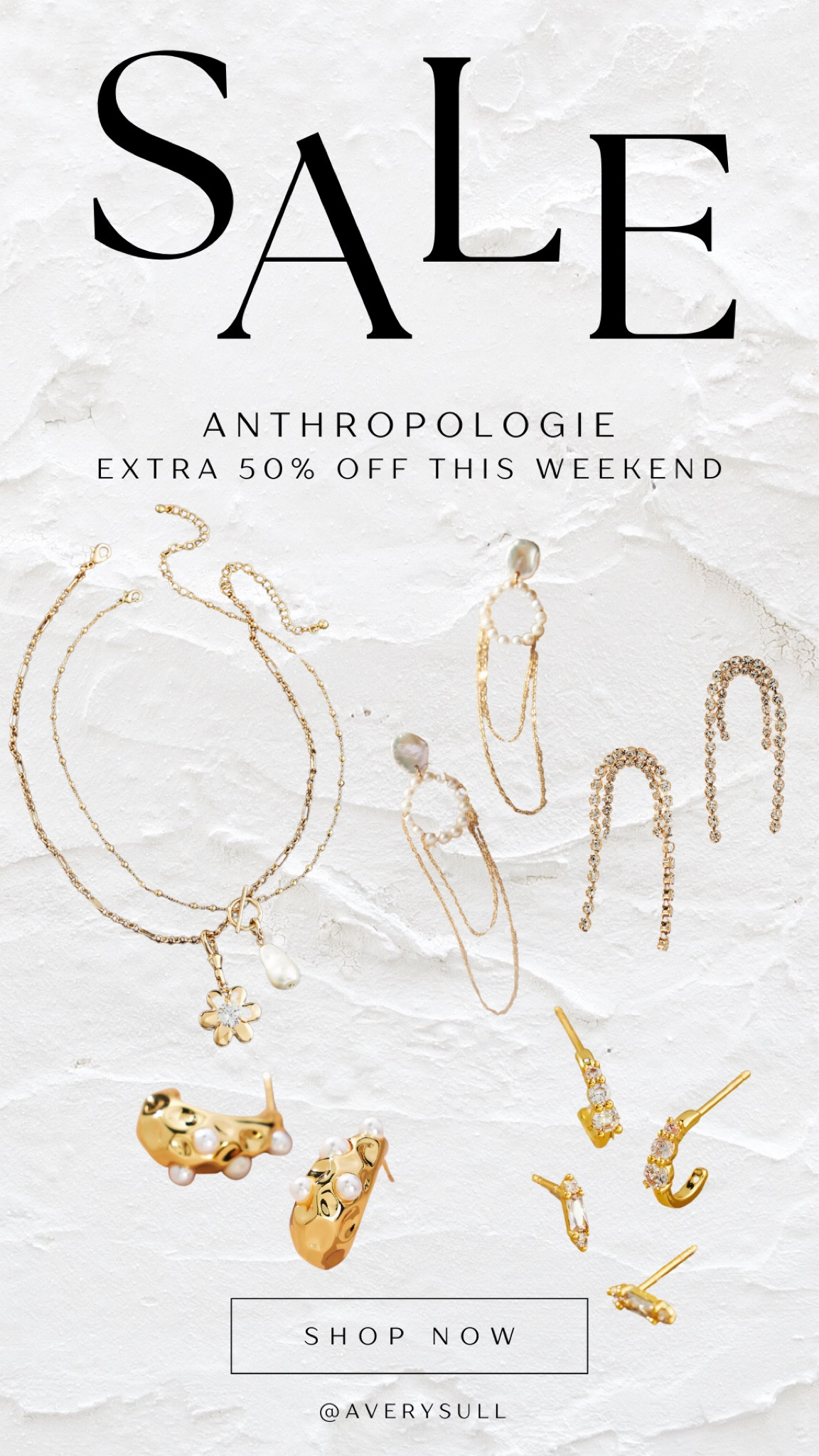 Some cute jewelry pieces from Anthropologie’s sale section!! All an extra 50% off too this weekend❗️❗️❗️






Dangly earrings charm necklace pearl hoops stone dainty 

#LTKfindsunder100 #LTKsalealert #LTKstyletip