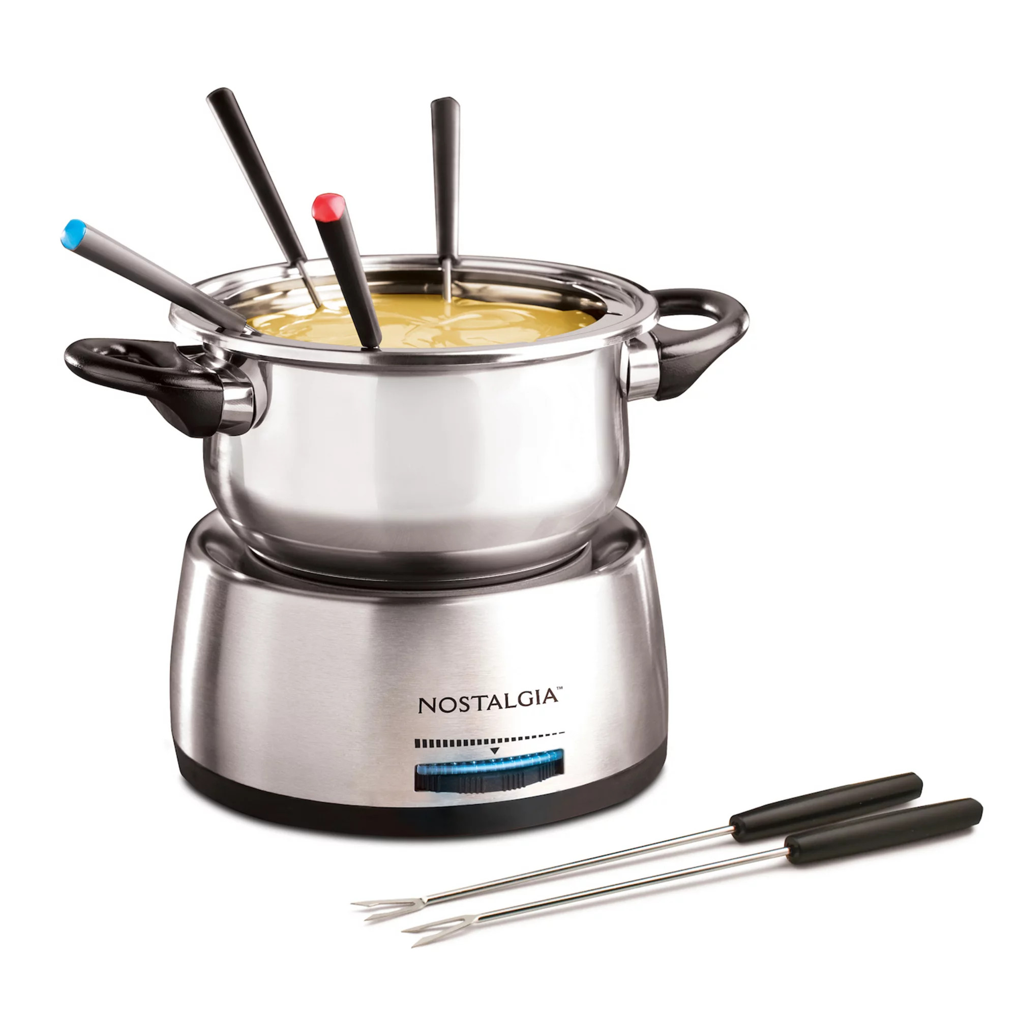 Nostalgia Electrics 6-Cup Electric Fondue Pot with Removable Pot & 6 Forks | Kohl's