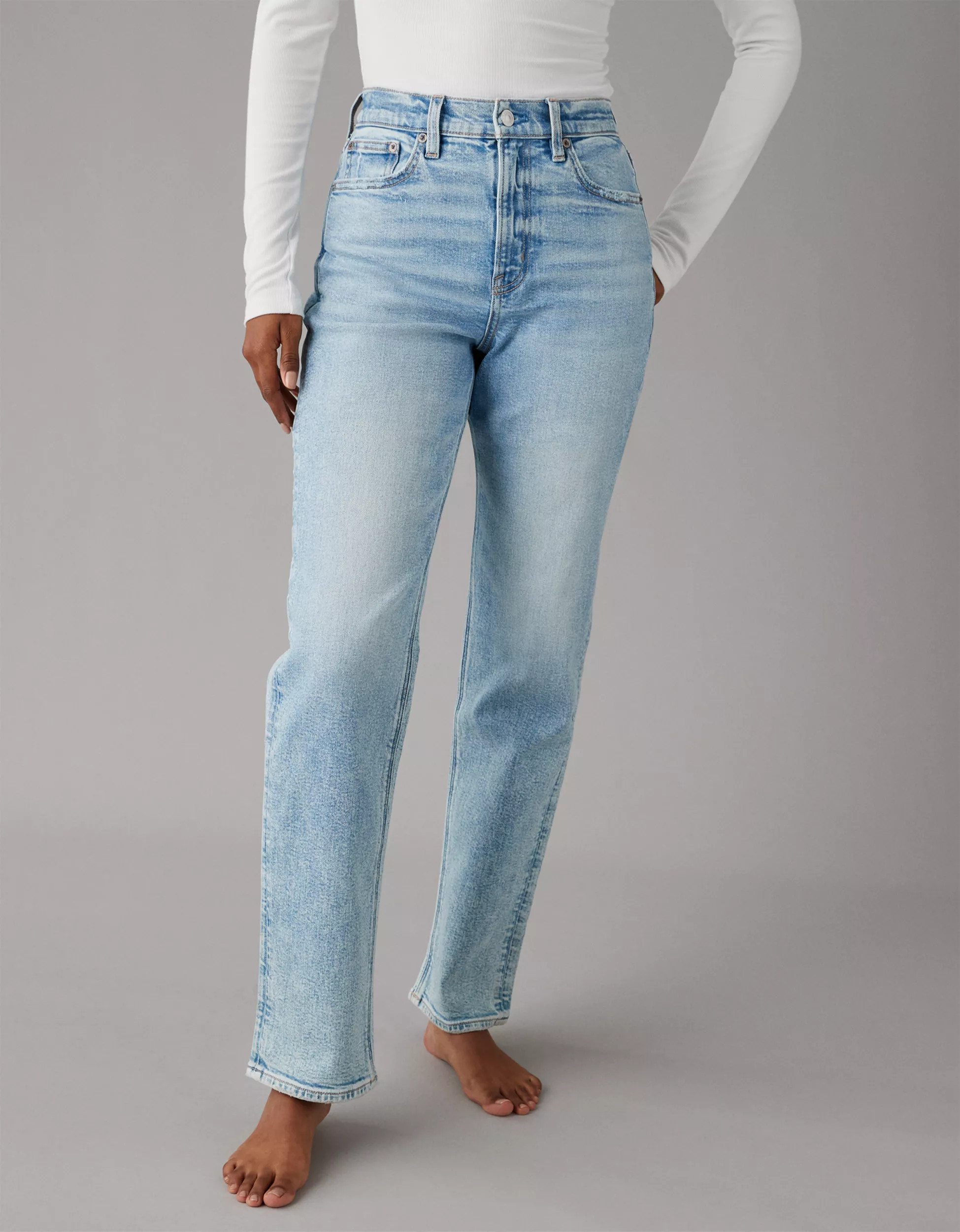 AE Stretch Highest Waist '90s Boyfriend Jean | American Eagle Outfitters (US & CA)