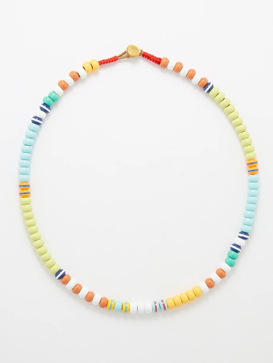 Sea Breeze enamel beaded necklace | Roxanne Assoulin | Matches (US)