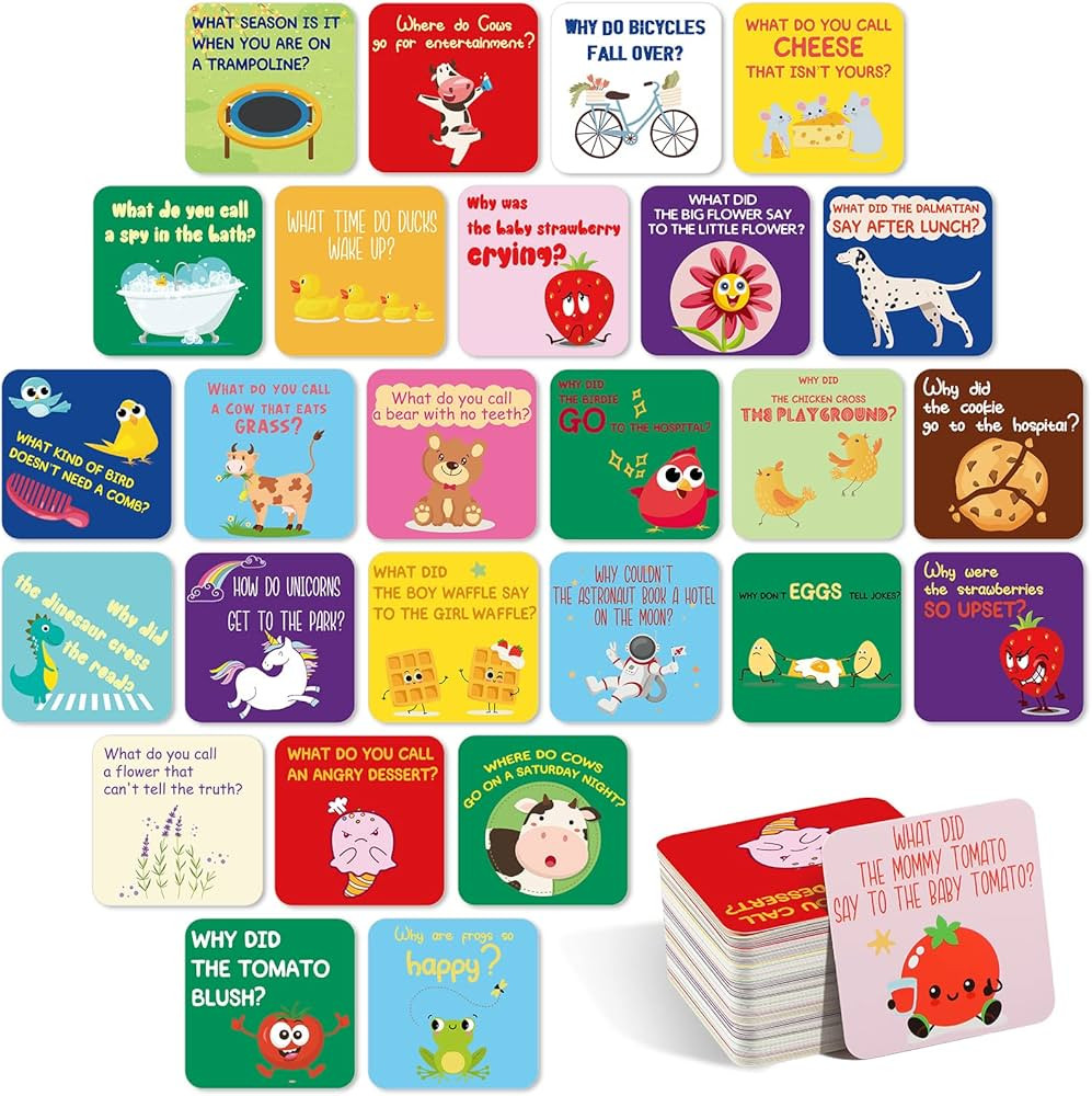 80 Joke Cards for Lunchbox Kids Cute Lunchbox Notes Inspirational and Motivational Positive Affir... | Amazon (US)