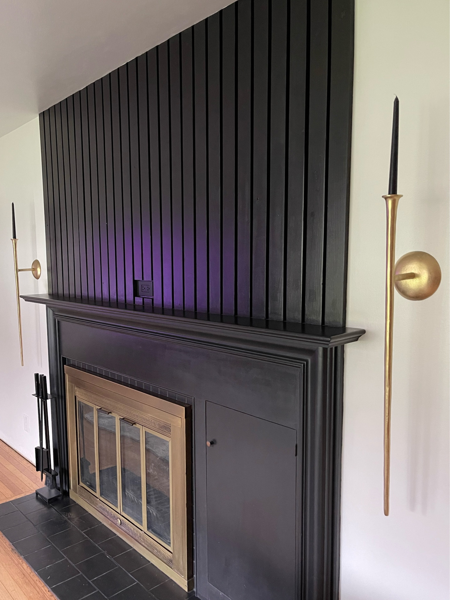 The perfect wall sconce for taper candles