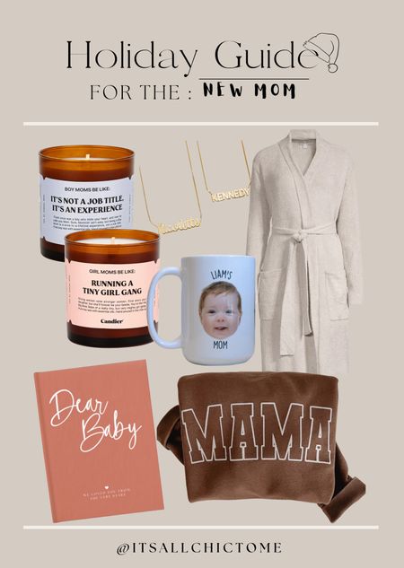 New mom gifts, gifts guide for the newborn mama 

#LTKGiftGuide