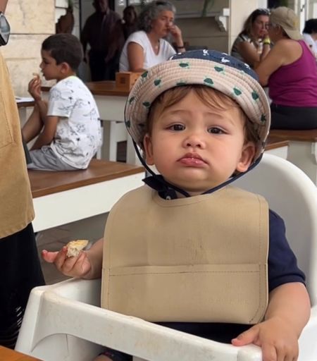 I love this leather bib for travel bc it folds flat and so easy to wipe clean 

#LTKfamily #LTKbaby #LTKtravel