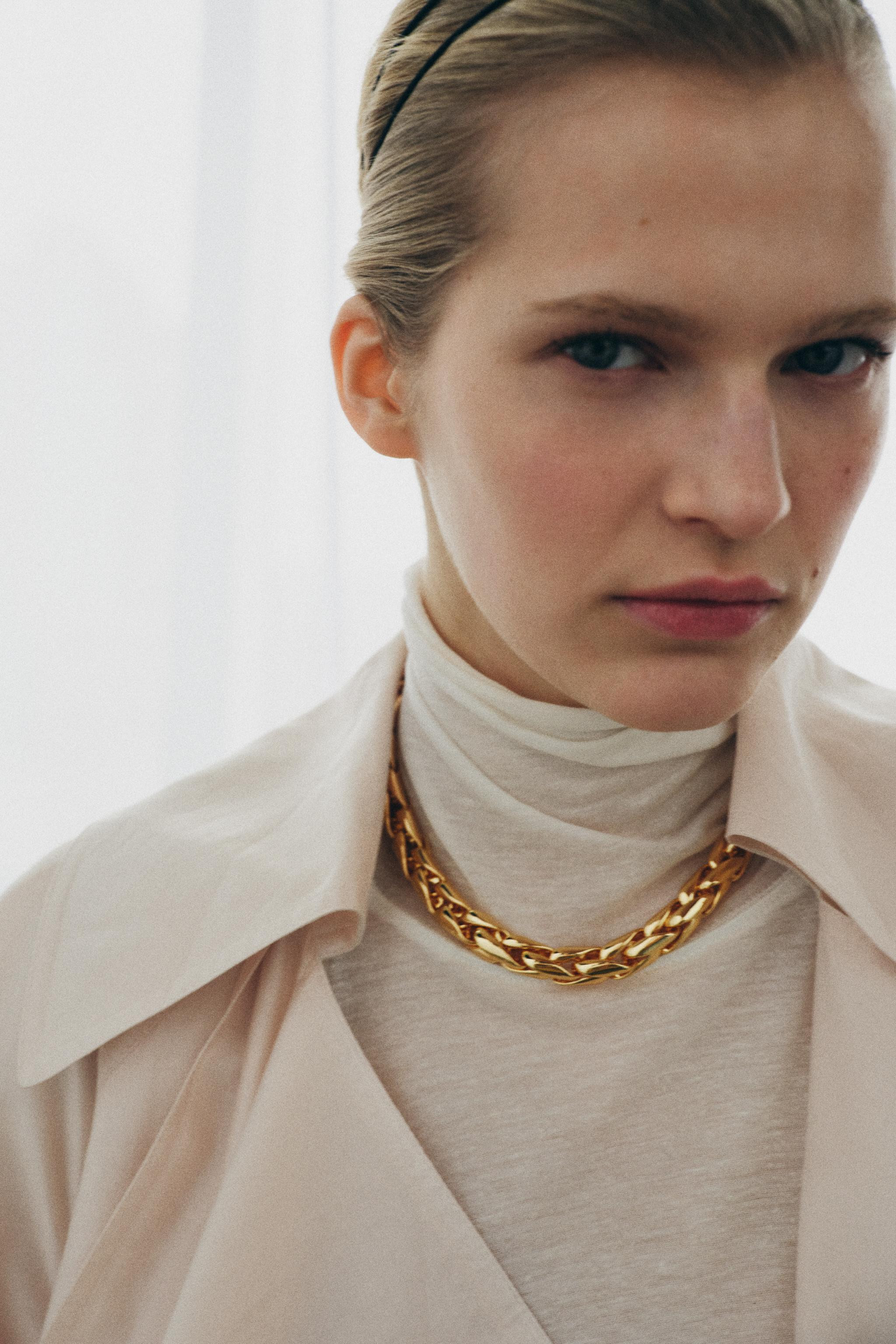 METAL CHAIN NECKLACE | Zara US