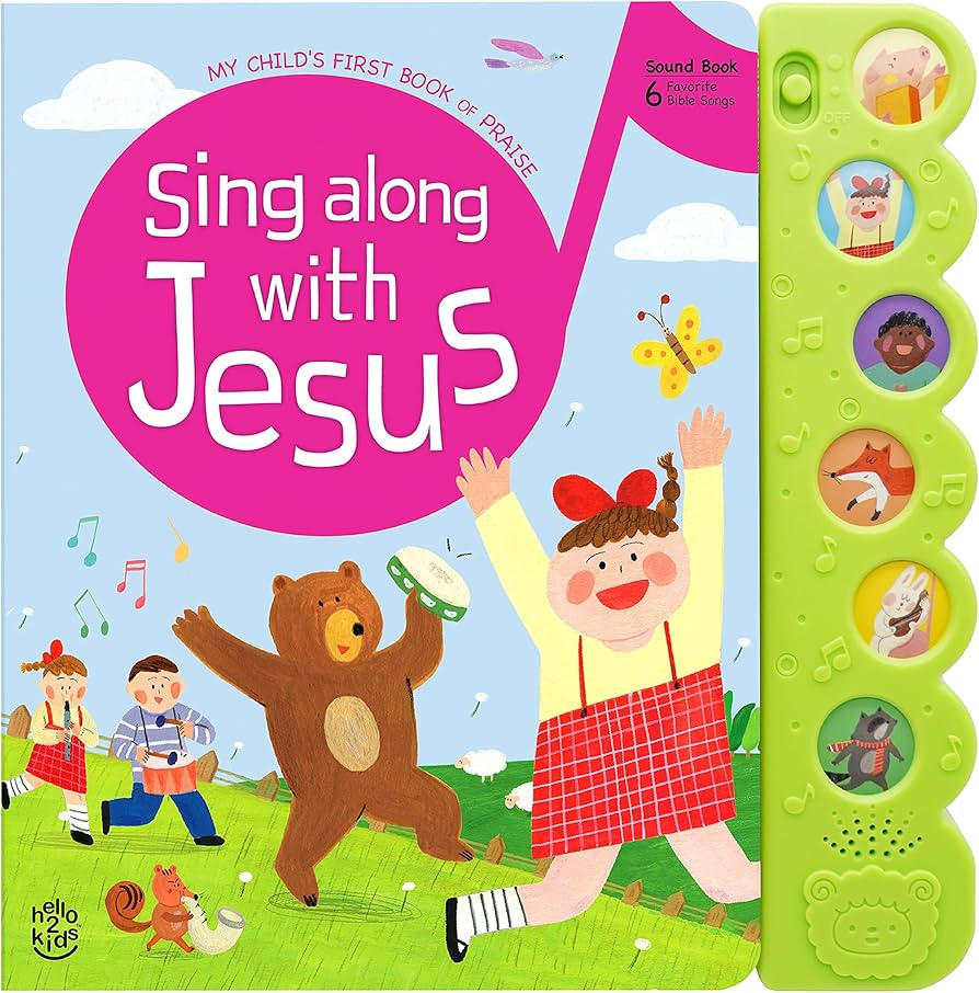 Sing Along with Jesus - Christian Sound Books for Toddlers 1-3 | Musical Baby Books | Interactive... | Amazon (US)