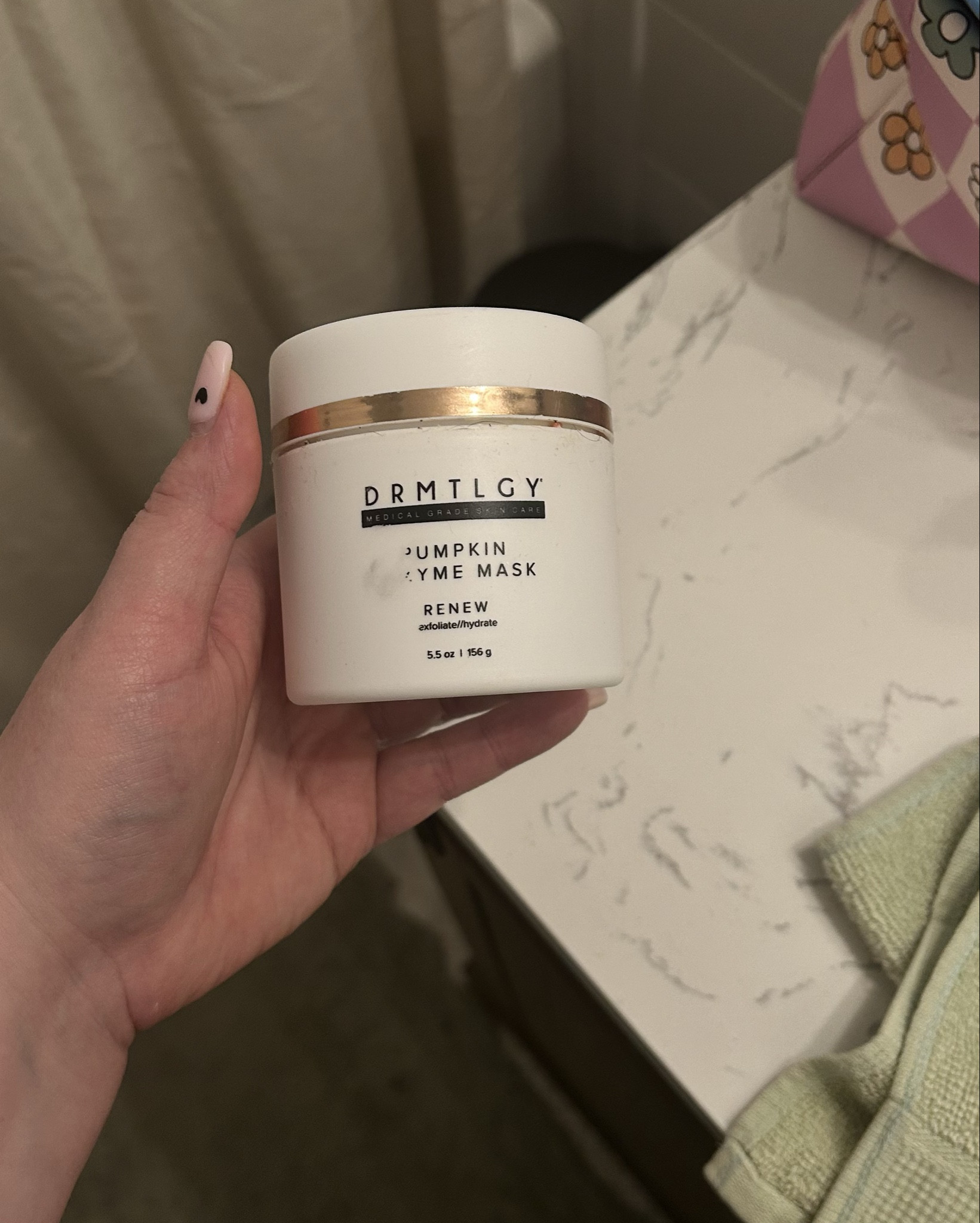 Treating myself tonight 🍂 This pumpkin enzyme mask is everything — subtle pumpkin scent, a cozy warming feel once it’s on, and the perfect exfoliating beads. Linked it for anyone who needs a little glow moment 🤍 right now it’s 30% off!!! I have sensitive skin and this never has bothered me. 

#LTKselfcare #LTKmomlife #LTKdayinmylife