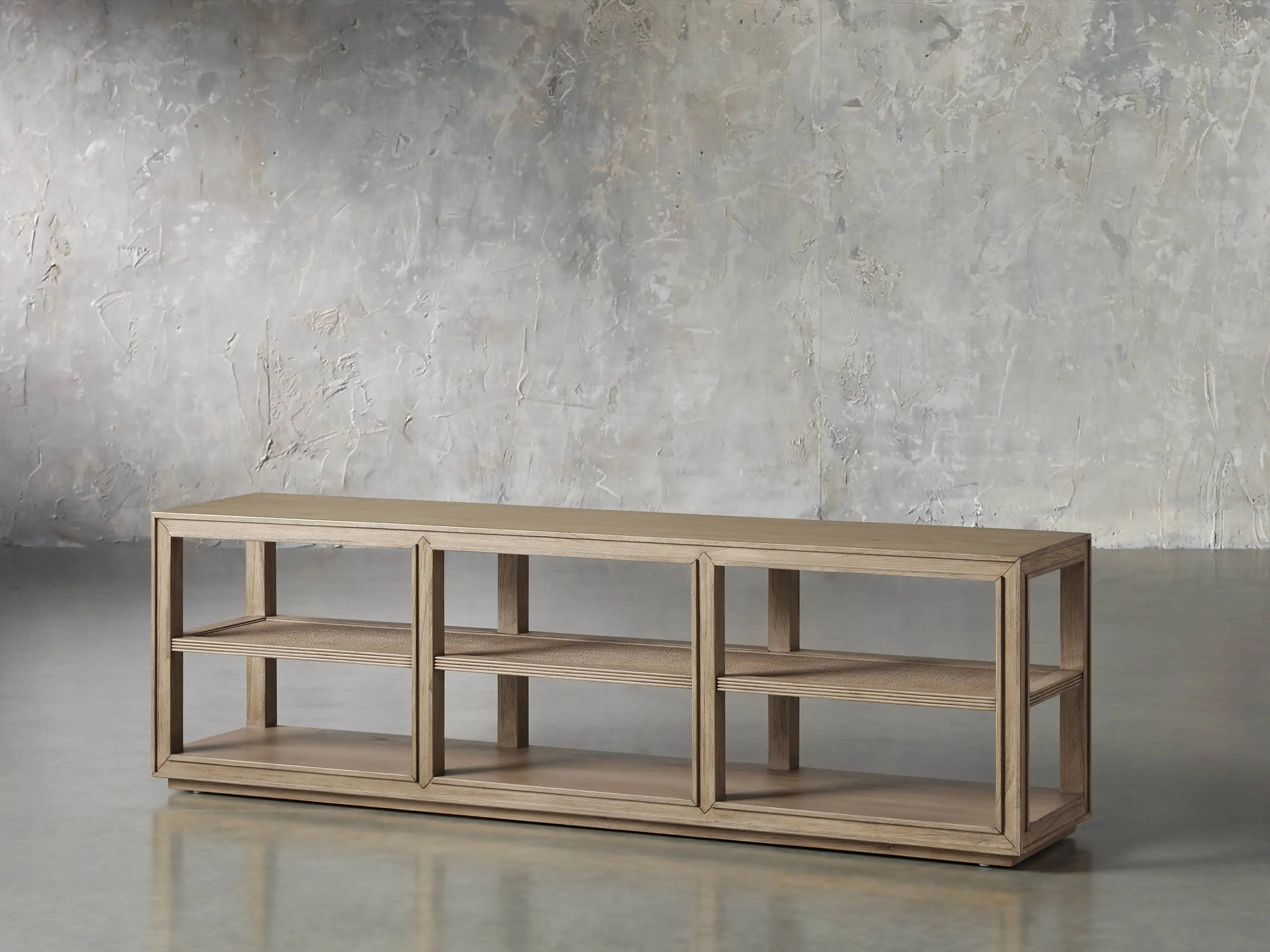 Pearson Cane Sofa Back Console Table | Arhaus