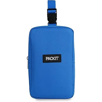 PackIt® Freezable Upright Snack Box, Azure Blue, Built with ECOFREEZE® Technology, Fully Freeza... | Amazon (US)