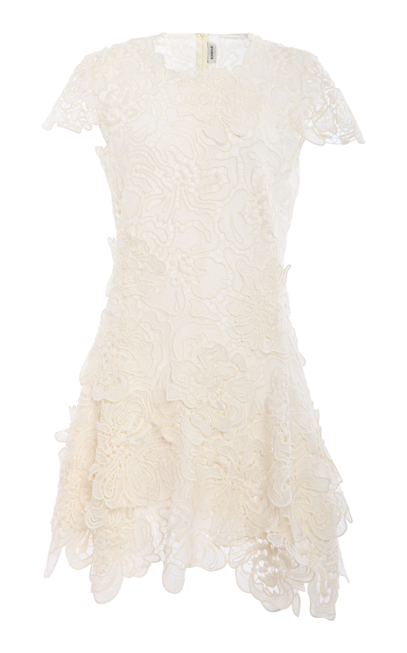 SIMKHAI Novelle Lace Mini Dress - Moda Operandi | Moda Operandi (Global)