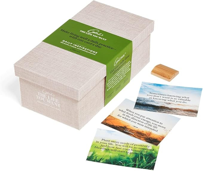 Limited Edition Oprah's The Life You Want Daily Inspiration Cards! | Amazon (US)