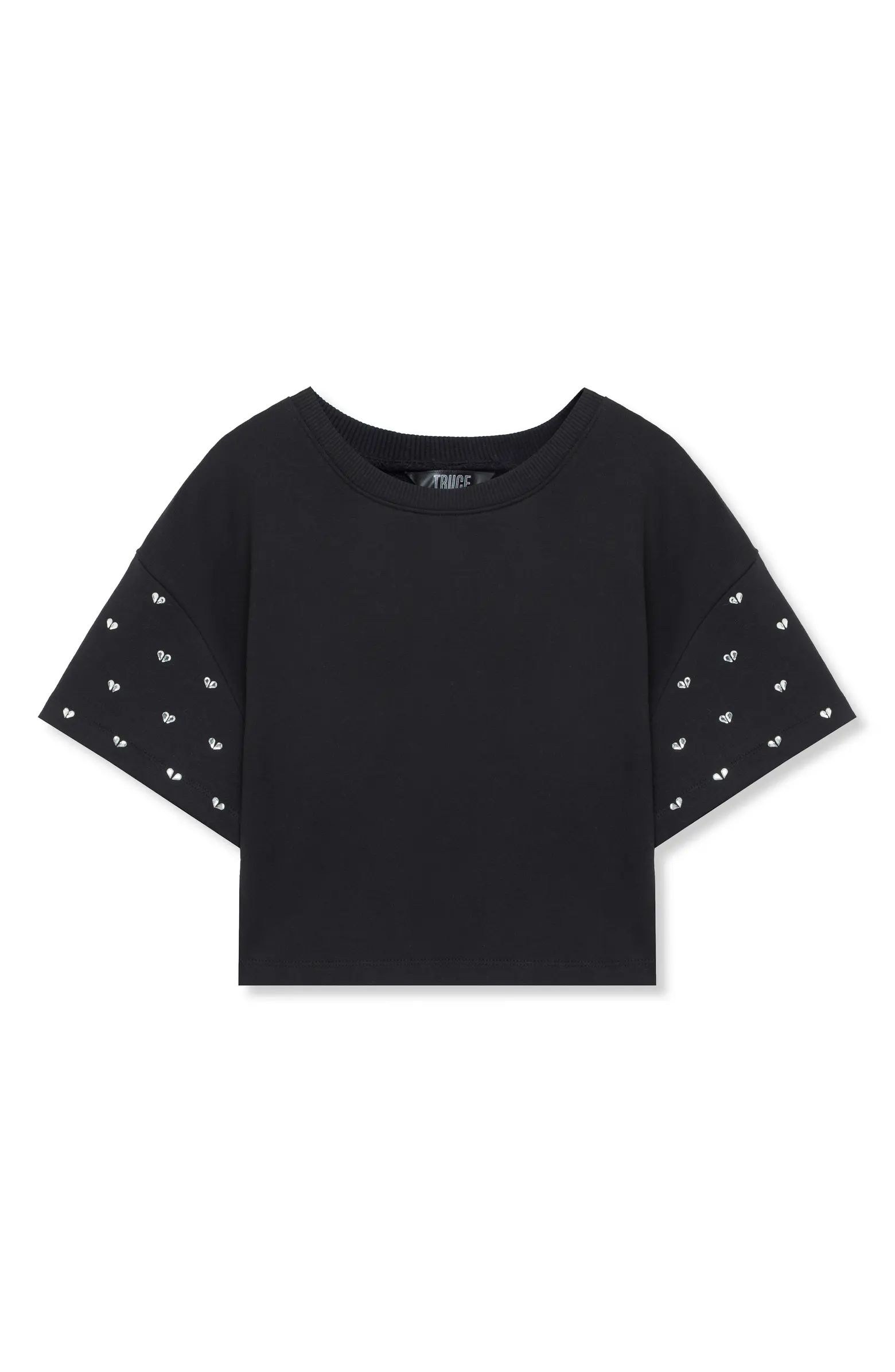 Truce Kids' Rhinestone Embellished Boxy T-Shirt | Nordstrom | Nordstrom